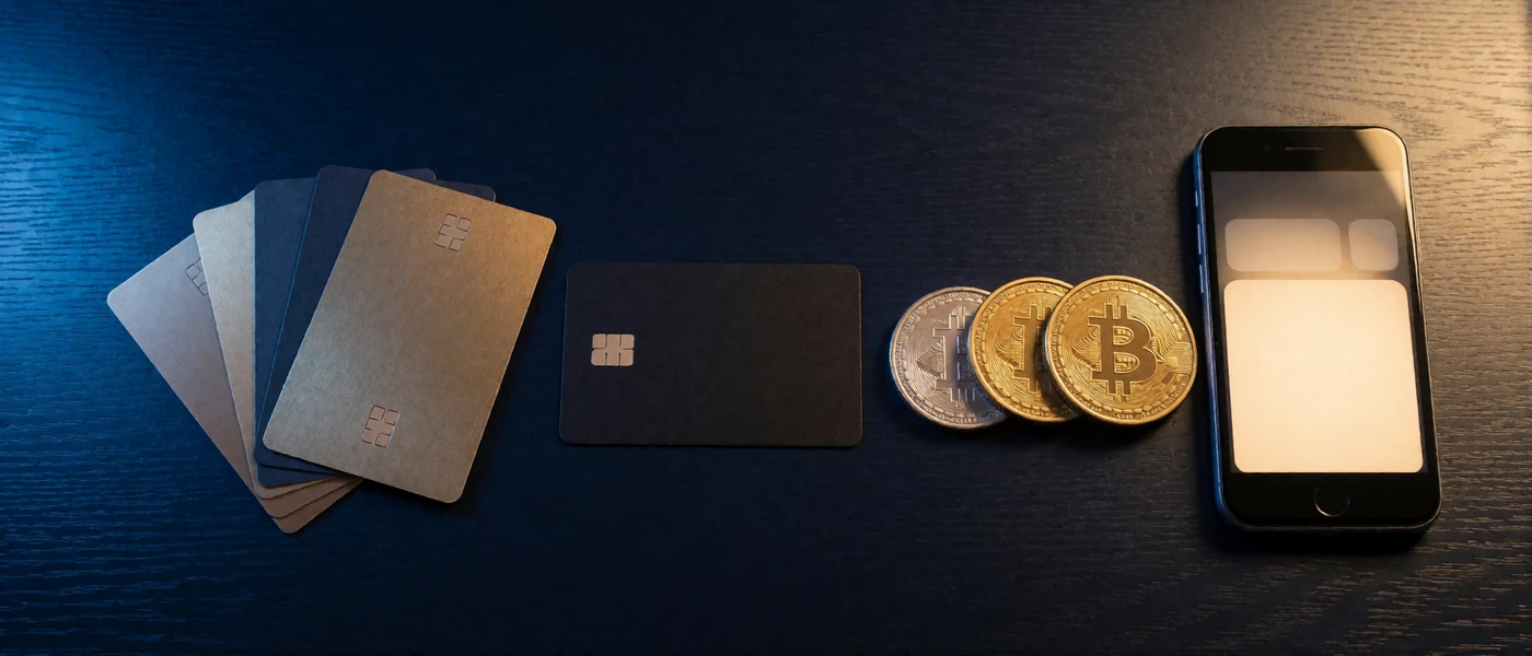 Bankkarten, Prepaid-Karte, Smartphone-Wallet und Krypto-M&uuml;nzen als Zahlungsmethoden f&uuml;r Einzahlungen im Casino